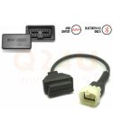 Diagnose set voor Kawasaki motoren (6 pin), draadloos voor Android en IOS