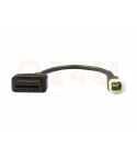 Suzuki marine diagnose verloopkabel van 16 pin (OBD2) naar 4 pin (Suzuki)