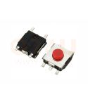 Microschakelaar, 6.0 x 6.0 x 3.1 mm - 5 contacten punten (2 stuks)
