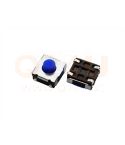 Microschakelaar, 6.0 x 6.0 mm - 4 contacten punten (2 stuks)