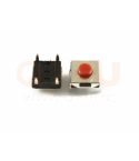 Microschakelaar, 6.0 x 6.0 x 3.0 mm - 4 contacten punten (2 stuks)