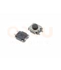 Microschakelaar, 3.0 x 4.0 x 2.0 mm - 4 contacten punten (2 stuks)