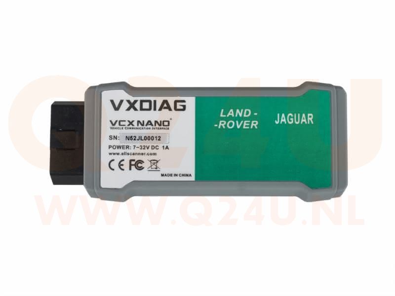 VXDIAG VCX NANO, diagnose scanner voor Land Rover, Jaguar