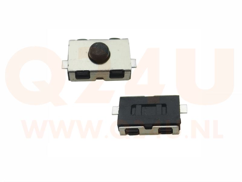 Microschakelaar, 4.0 x 3.0 x 2.5 mm - 2 contacten punten (2 stuks)