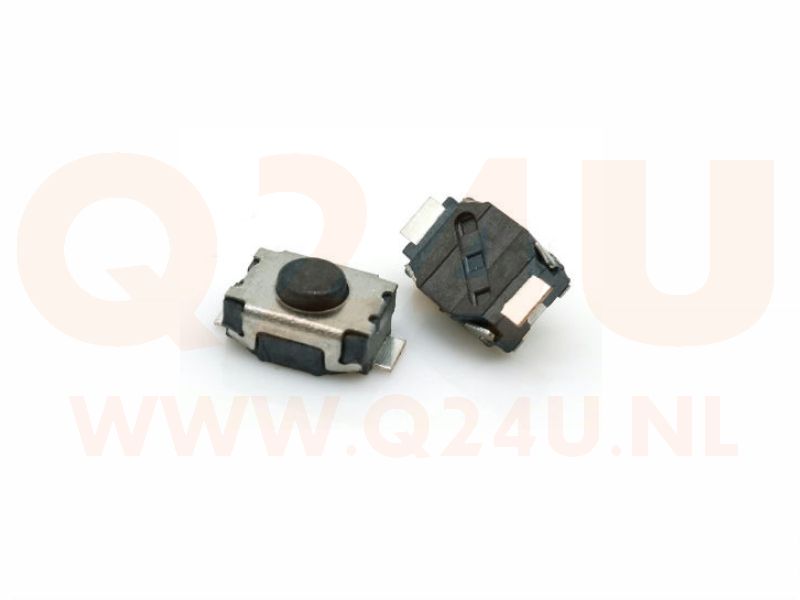 Microschakelaar, 3.0 x 4.0 x 2.0 mm - 2 contacten punten (2 stuks)
